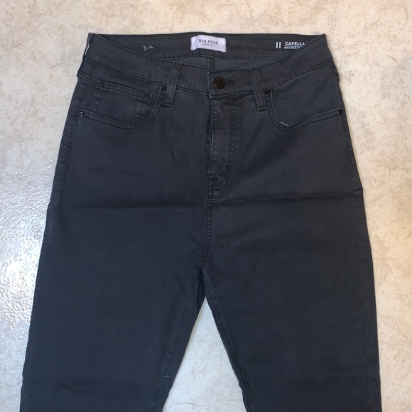 High Waist BIG STAR Nova XVI Black Jeans - Picture 3 of 4